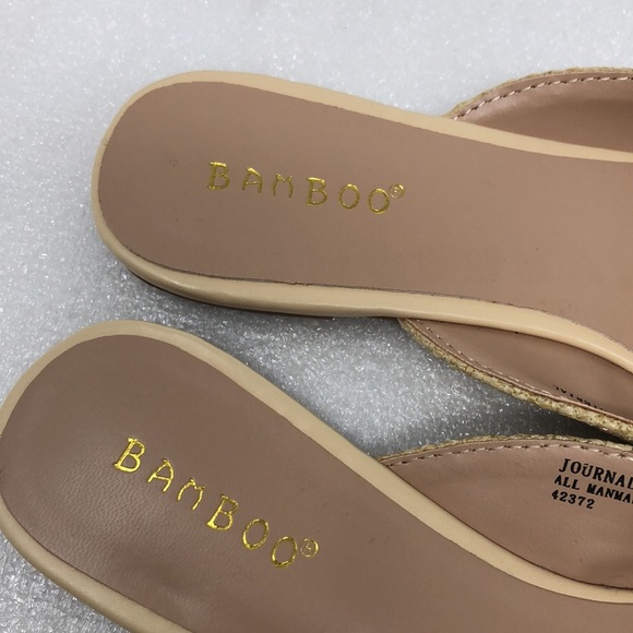 New Bamboo The Journal Raffia Mule Women’s Size 7 - Picture 7 of 14